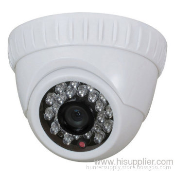 Fix Lens Ir Plastic Dome Cctv Surveillance Cameras 